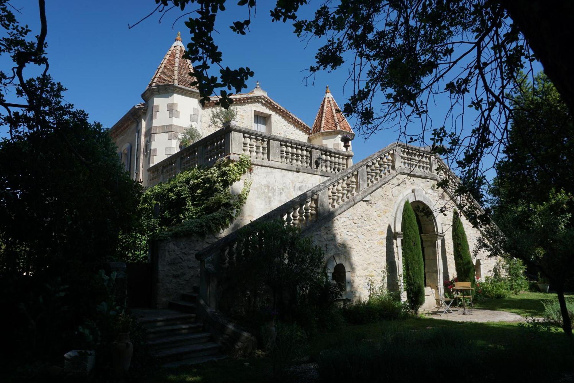 Les Deux Tours Bed & Breakfast Brignon Dış mekan fotoğraf